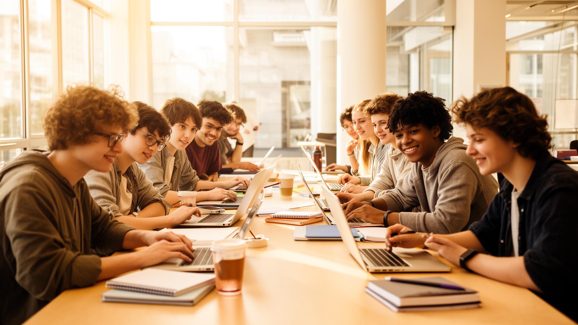 Étudiants Ted en collaboration
